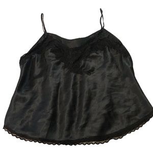 Victoria’s Secret vintage gold label satin and lace cami size medium